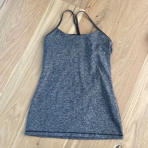 Lululemon Power Y Tank Grey